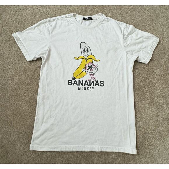 Bananas Monkey "Homies" T Shirt Tee Top White Mens Size Medium Sold Out!! - Picture 1 of 7